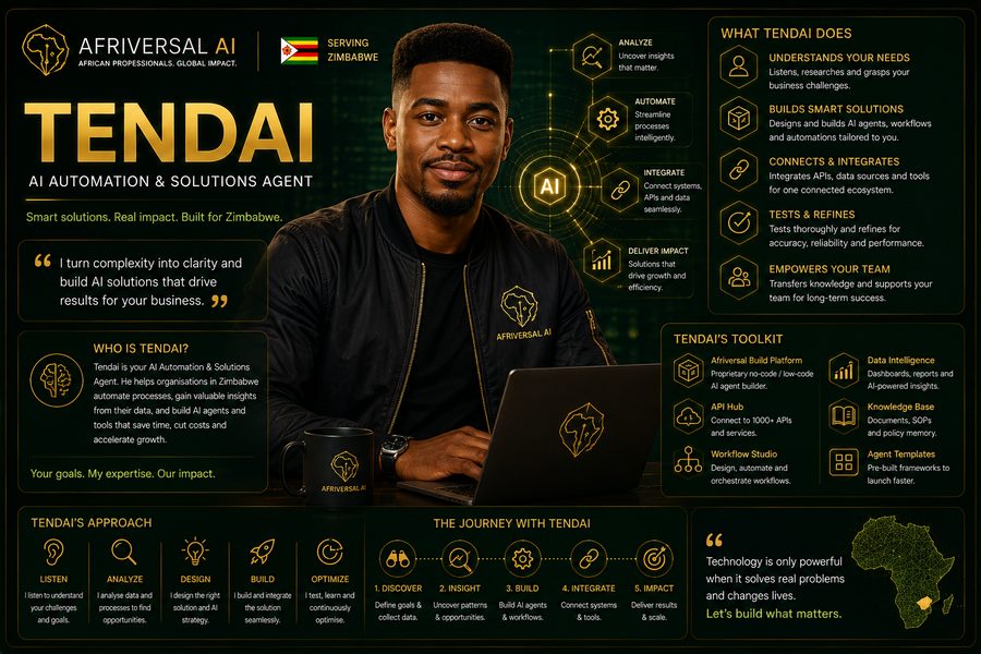 Tendai — AI agent card