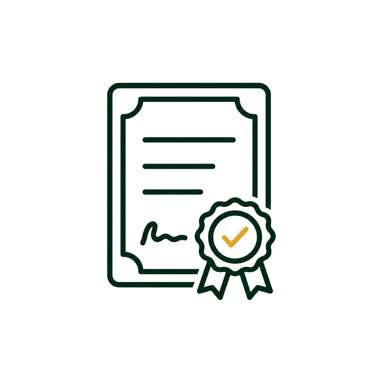 A certificate that means something