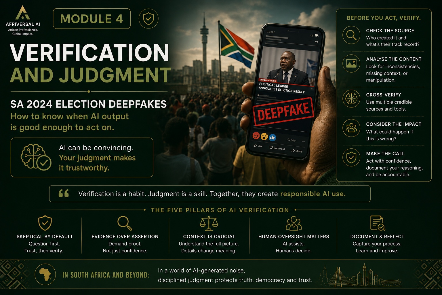 Module 4 — Verification and Judgment