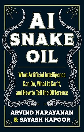 AI Snake Oil cover